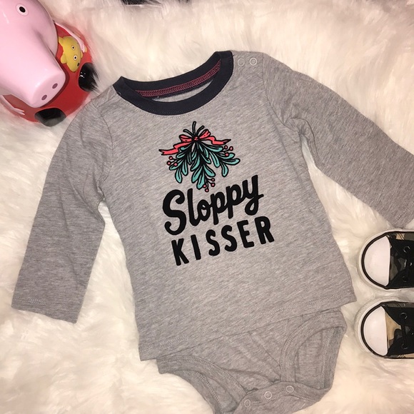 sloppy kisser onesie